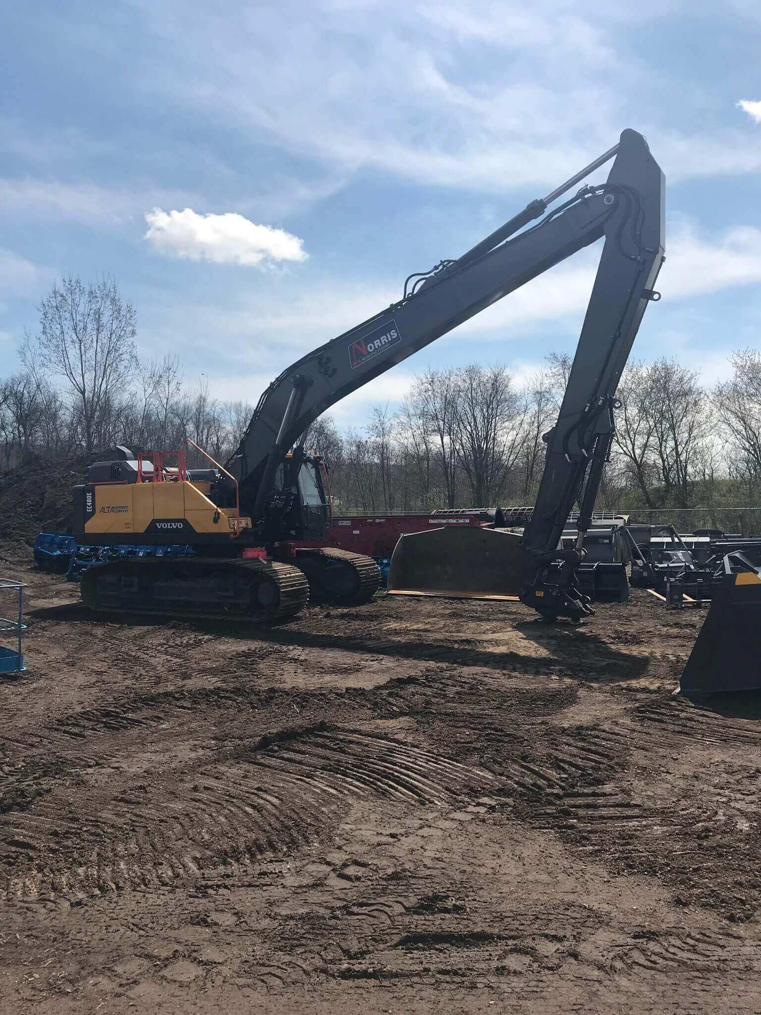 long reach boom 74